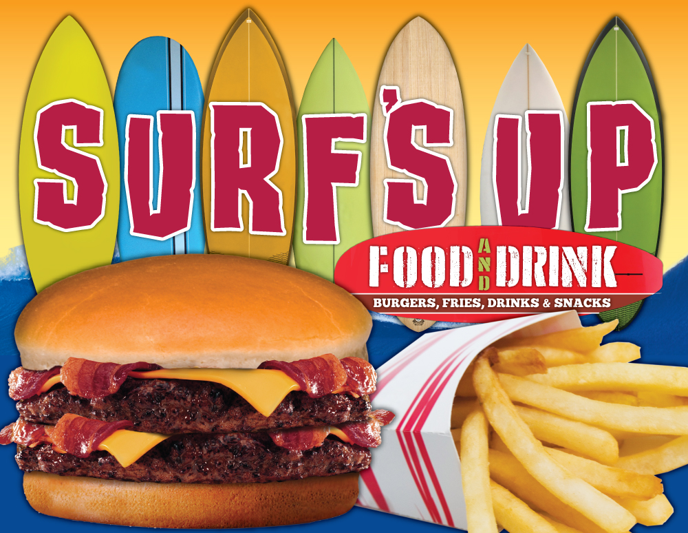 Surf Up Food and Drink | Water World Colorado